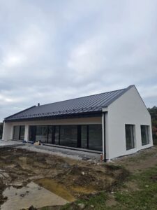 ukázka z výstavby novostavby