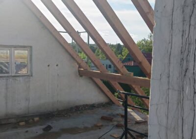Nová sedlová střecha v Karviné