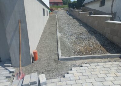 Pokládka zámkové dlažby v Ostravě