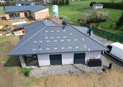 ukázka fotovoltaické elektrárny Solax na RD v Dolní Lutyni