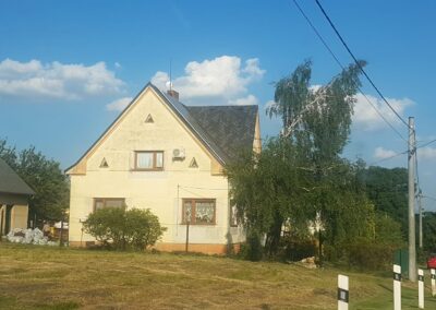 Ukázka výměny fasády rodinného domu - Orlová